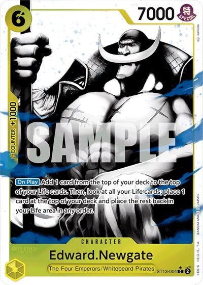 Edward.Newgate - ST13-004 - Common (Parallel) - Ultra Deck: The Three Brothers
