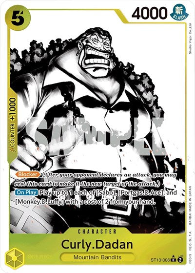 Curly.Dadan - ST13-006 - Common (Parallel) - Ultra Deck: The Three Brothers