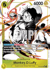 Monkey.D.Luffy - ST13-015 - Super Rare (Parallel) - Ultra Deck: The Three Brothers
