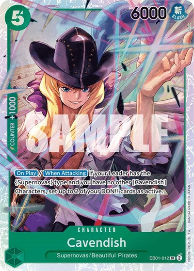 Cavendish - EB01-012 - Super Rare - Memorial Collection