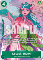 Kouzuki Hiyori - EB01-013 - Rare (Alternate Art) - Memorial Collection