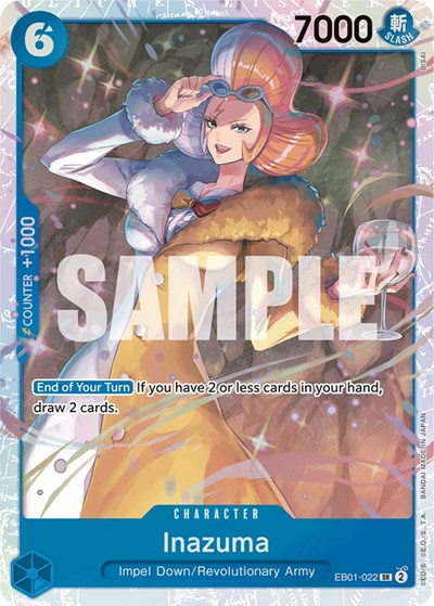 Inazuma - EB01-022 - Super Rare - Memorial Collection