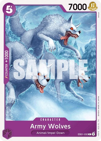 Army Wolves - EB01-032 - Common - Memorial Collection