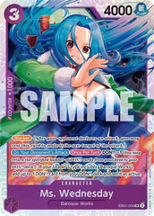 Ms. Wednesday - EB01-034 - Super Rare - Memorial Collection