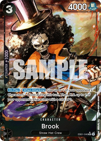 Brook - EB01-046 - Super Rare (Alternate Art) - Memorial Collection