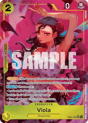 Viola - EB01-052 - Super Rare (Alternate Art) - Memorial Collection