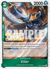 Killer (Judge Pack Vol. 3) - OP01-039 - Uncommon - One Piece Promotion Cards