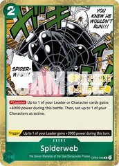 Spiderweb (Judge Pack Vol. 3) - OP04-035 - Rare - One Piece Promotion Cards