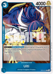 Ulti (Judge Pack Vol. 3) - OP04-043 - Rare - One Piece Promotion Cards