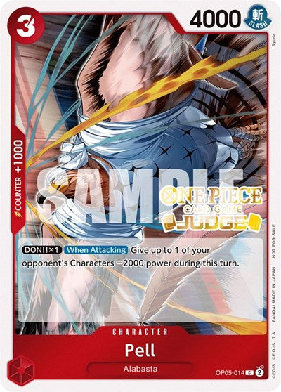 Pell (Judge Pack Vol. 3) - OP05-014 - Common - One Piece Promotion Cards