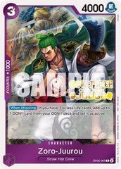Zoro-Juurou (Judge Pack Vol. 3) - OP05-067 - Rare - One Piece Promotion Cards