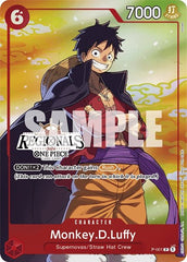 Monkey.D.Luffy (001) (Online Regional 2024 Vol. 2) [Participant] - P-001 - Promo - One Piece Promotion Cards