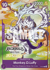 Monkey.D.Luffy (041) (Offline Regional 2024 Vol. 2) [Finalist] - P-041 - Promo - One Piece Promotion Cards