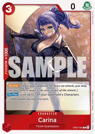 Carina - OP07-005 - Rare - 500 Years in the Future