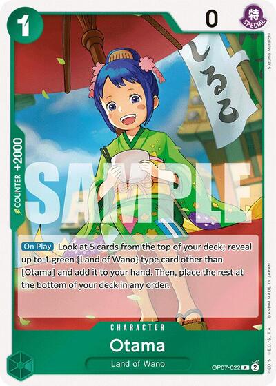 Otama - OP07-022 - Rare - 500 Years in the Future