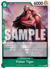 Fisher Tiger - OP07-032 - Rare - 500 Years in the Future