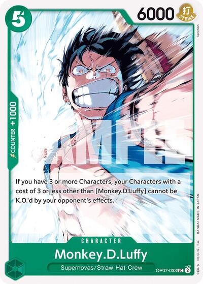 Monkey.D.Luffy - OP07-033 - Uncommon - 500 Years in the Future