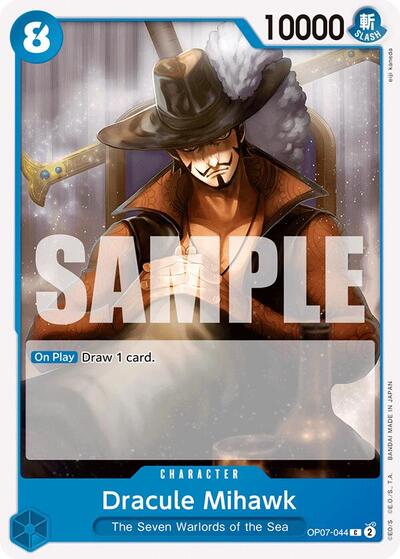 Dracule Mihawk - OP07-044 - Common - 500 Years in the Future