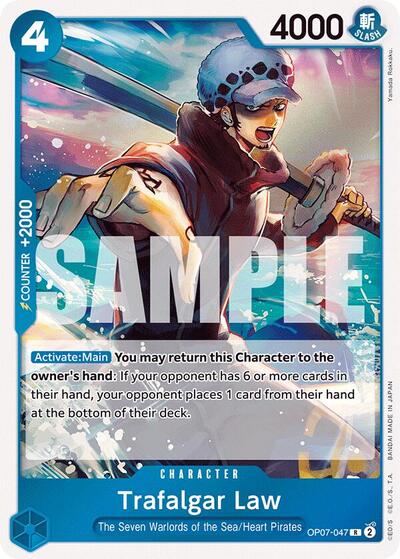 Trafalgar Law - OP07-047 - Rare - 500 Years in the Future