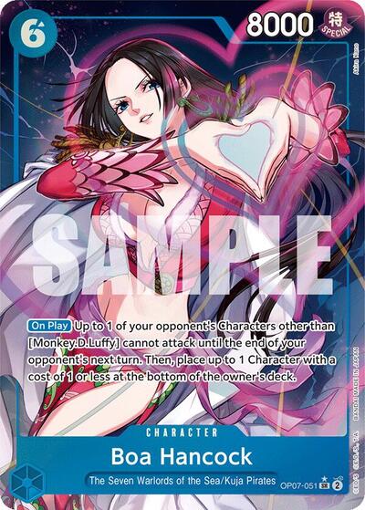 Boa Hancock - OP07-051 - Super Rare (Parallel) - 500 Years in the Future