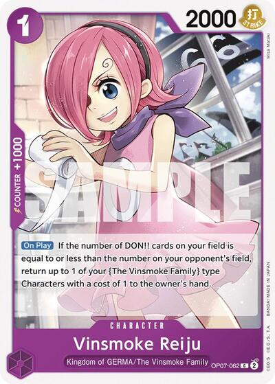 Vinsmoke Reiju - OP07-062 - Common - 500 Years in the Future