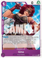 Gina - OP07-065 - Uncommon - 500 Years in the Future