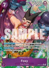 Foxy - OP07-071 - Rare (Parallel) - 500 Years in the Future