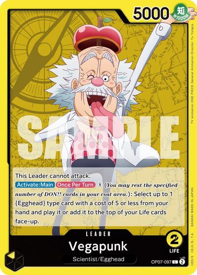 Vegapunk - OP07-097 - Leader - 500 Years in the Future