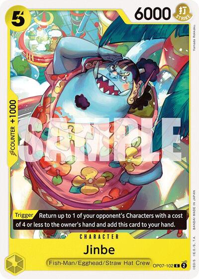Jinbe - OP07-102 - Common - 500 Years in the Future