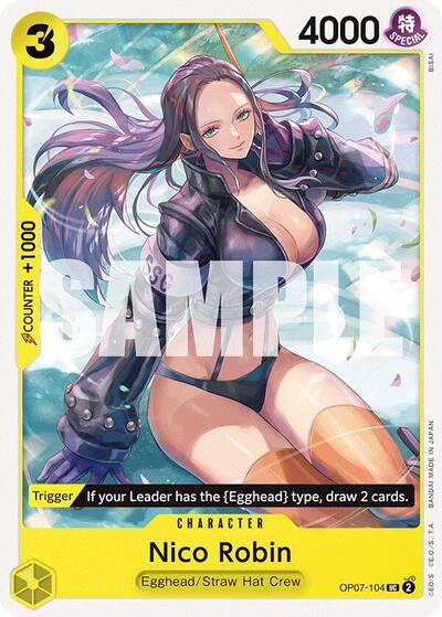 Nico Robin - OP07-104 - Uncommon - 500 Years in the Future