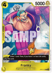 Franky - OP07-107 - Rare - 500 Years in the Future