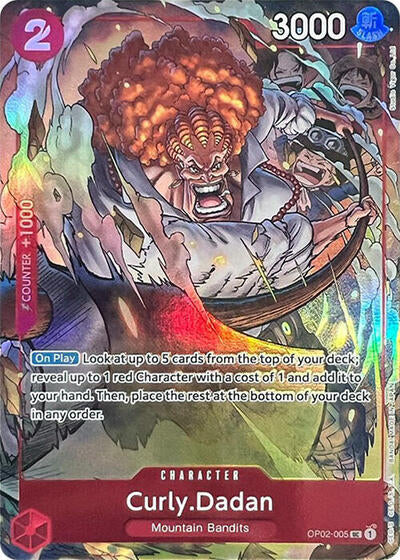 Curly.Dadan - OP02-005 - Uncommon (Premium Card Collection -Best Selection Vol. 1-) - One Piece Promotion Cards