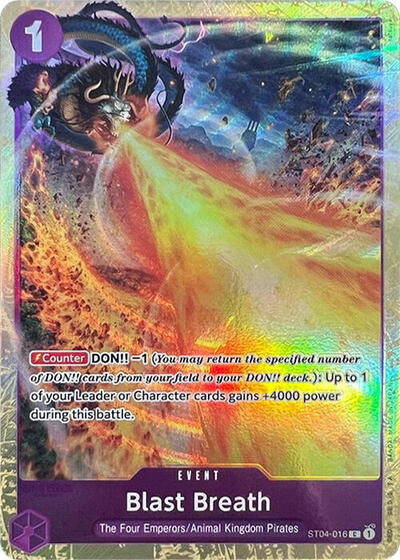 Blast Breath - ST04-016 - Common (Premium Card Collection -Best Selection Vol. 1-) - One Piece Promotion Cards