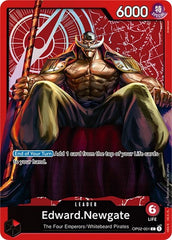 Edward.Newgate - OP02-001 - Leader (Special Goods Set -Former Four Emperors-) - One Piece Promotion Cards