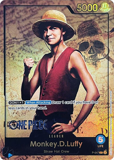 Monkey.D.Luffy - P-047 - Promo (Premium Card Collection -Live Action Edition-) - One Piece Promotion Cards
