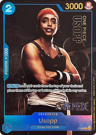 Usopp - P-049 - Promo (Premium Card Collection -Live Action Edition-) - One Piece Promotion Cards