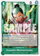 Kouzuki Momonosuke (Tournament Pack Vol. 7) - OP01-041 - Rare - One Piece Promotion Cards