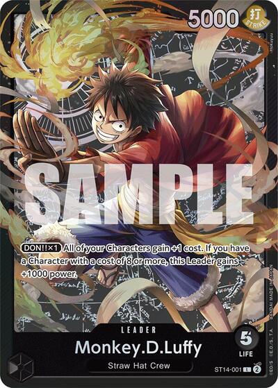 Monkey.D.Luffy - ST14-001 - Leader - ST-14: Starter Deck 14 3D2Y