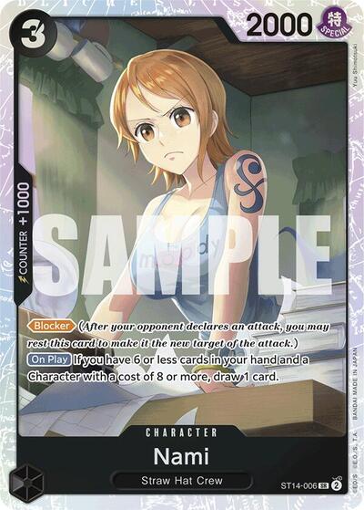 Nami - ST14-006 - Super Rare - 3D2Y