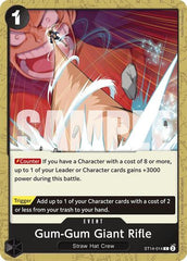 Gum-Gum Giant Rifle - ST14-014 - Common - ST-14: Starter Deck 14 3D2Y