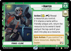 Hunter - Outcast Sergeant - 009/262 - Rare - Shadows of the Galaxy