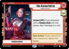 Bo-Katan Kryze - Princess in Exile - 012/262 - Rare - Shadows of the Galaxy