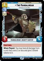 The Mandalorian - Wherever I Go, He Goes - 049/262 - Legendary - Shadows of the Galaxy