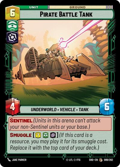 Pirate Battle Tank - 089/262 - Common - Shadows of the Galaxy