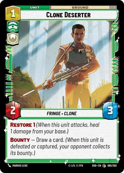 Clone Deserter - 095/262 - Common - Shadows of the Galaxy