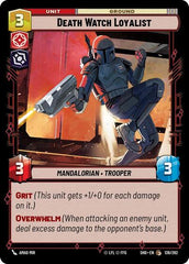Death Watch Loyalist - 136/262 - Common - Shadows of the Galaxy