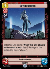Ruthlessness - 143/262 - Rare - Shadows of the Galaxy