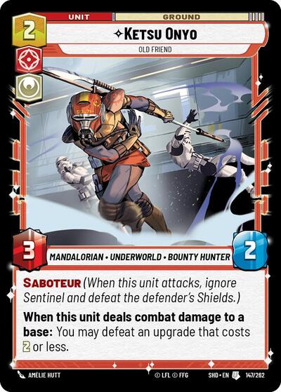 Ketsu Onyo - Old Friend - 147/262 - Uncommon - Shadows of the Galaxy