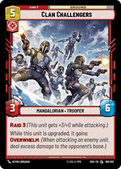 Clan Challengers - 169/262 - Common - Shadows of the Galaxy