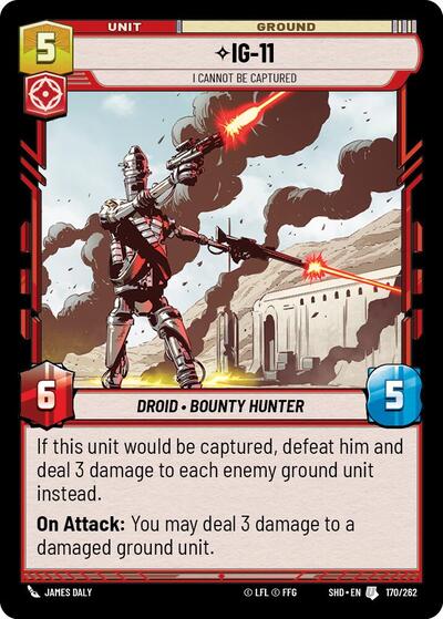 IG-11 - I Cannot Be Captured - 170/262 - Uncommon - Shadows of the Galaxy